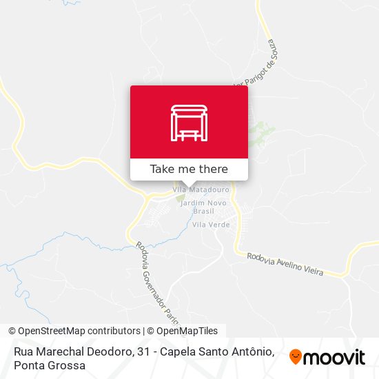 Mapa Rua Marechal Deodoro, 31 - Capela Santo Antônio