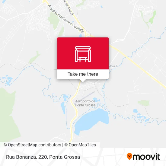 Rua Bonanza, 220 map