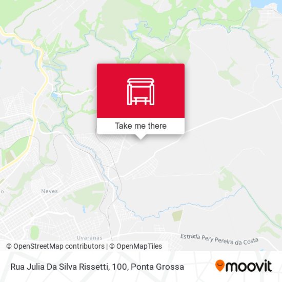 Rua Julia Da Silva Rissetti, 100 map