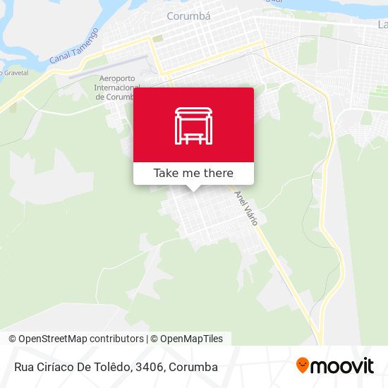 Rua Ciríaco De Tolêdo, 3406 map