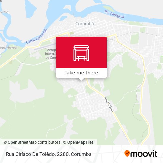 Mapa Rua Ciríaco De Tolêdo, 2280