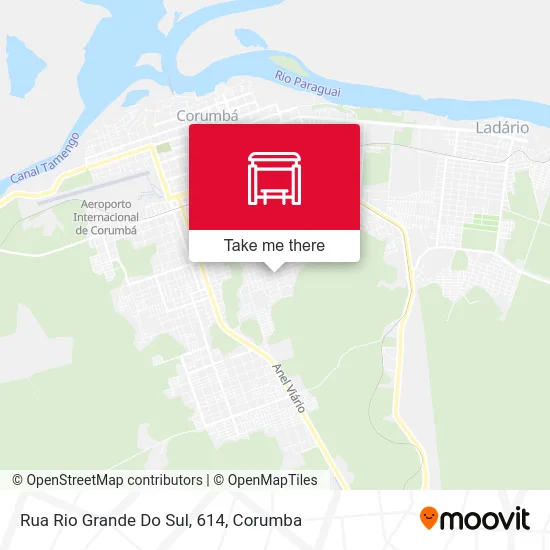 Rua Rio Grande Do Sul, 614 map
