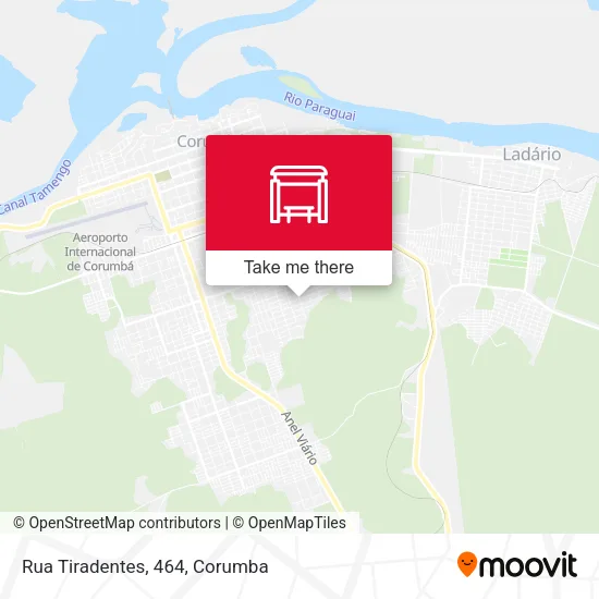 Rua Tiradentes, 464 map
