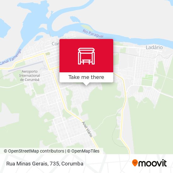 Rua Minas Gerais, 735 map