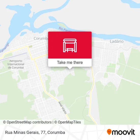 Rua Minas Gerais, 77 map