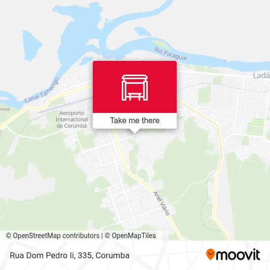 Rua Dom Pedro Ii, 335 map