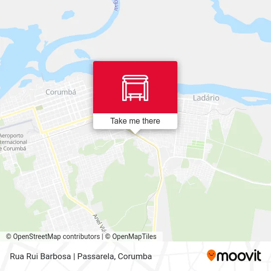 Rua Rui Barbosa | Passarela map