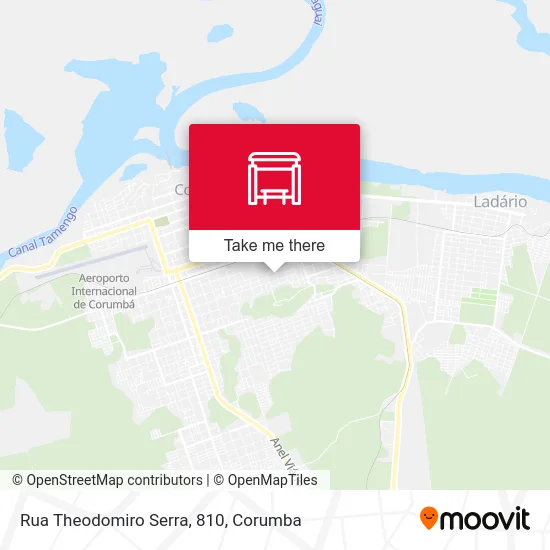 Rua Theodomiro Serra, 810 map