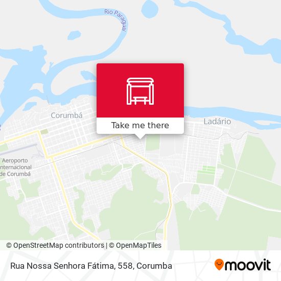 Rua Nossa Senhora Fátima, 558 map