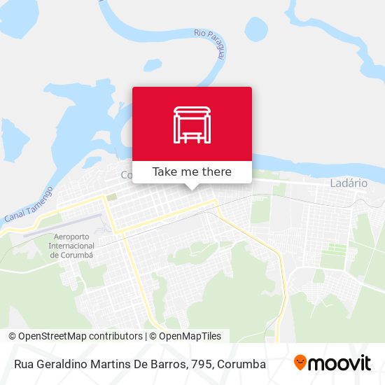 Mapa Rua Geraldino Martins De Barros, 795