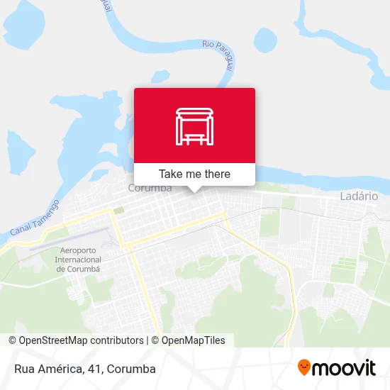 Rua América, 41 map