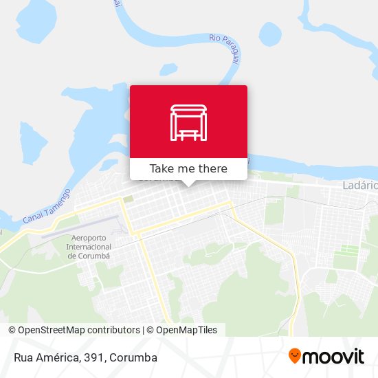 Rua América, 391 map