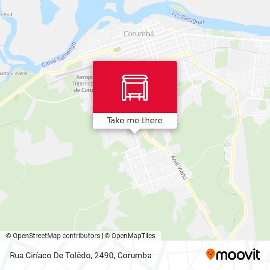 Mapa Rua Ciríaco De Tolêdo, 2490