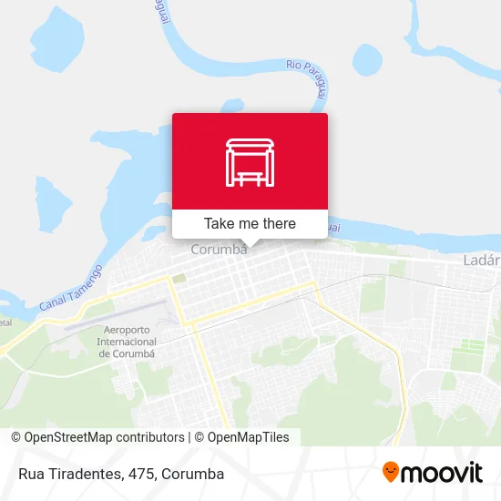 Rua Tiradentes, 475 map