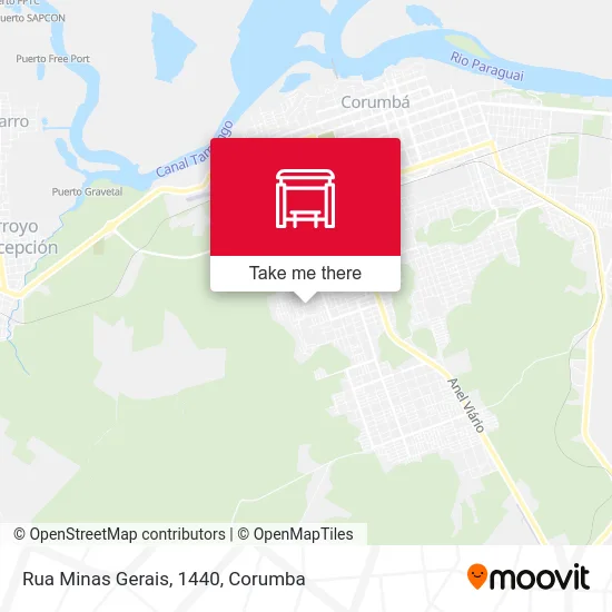 Rua Minas Gerais, 1440 map