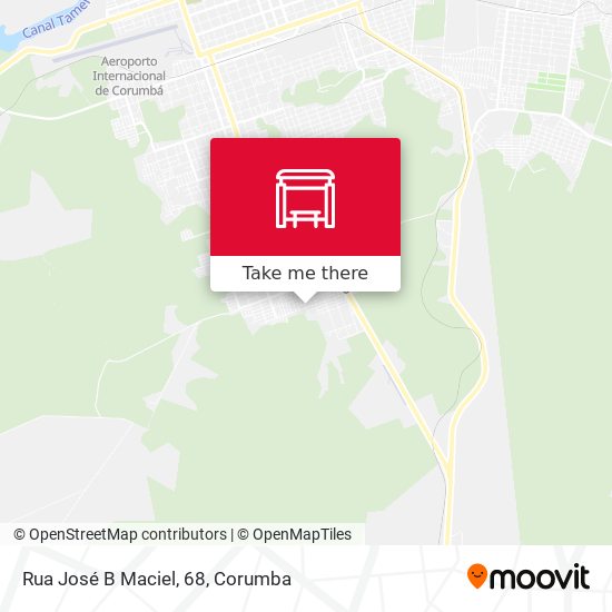 Mapa Rua José B Maciel, 68