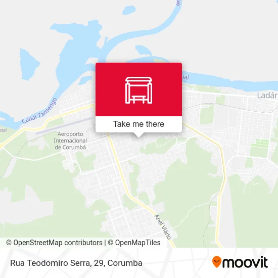 Rua Teodomiro Serra, 29 map