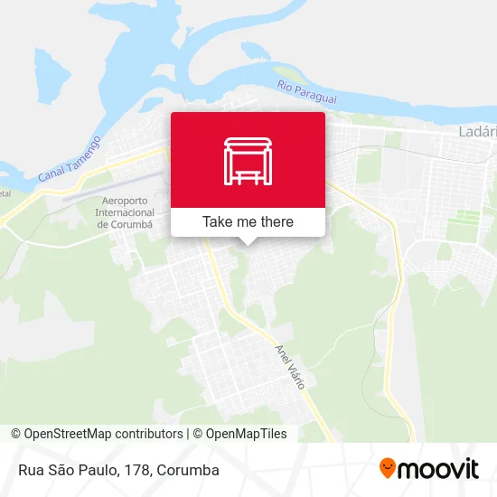 Rua São Paulo, 178 map