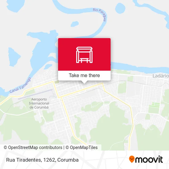 Rua Tiradentes, 1262 map