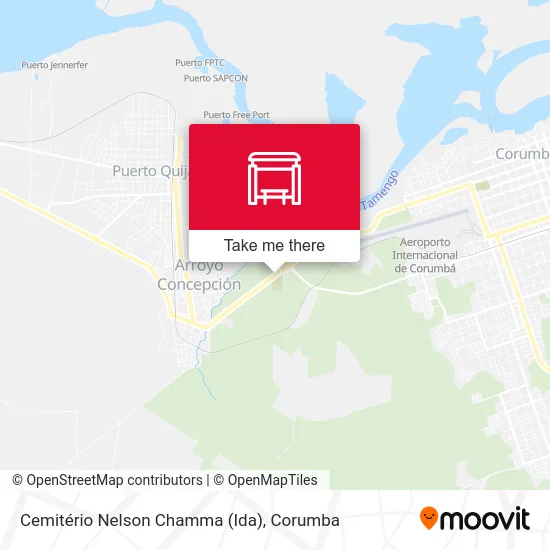 Cemitério Nelson Chamma (Ida) map