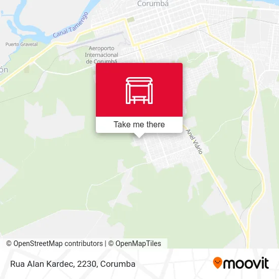Rua Alan Kardec, 2230 map