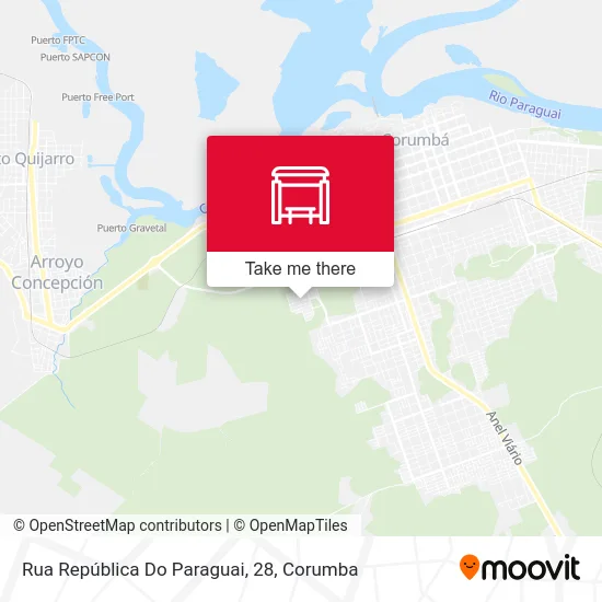 Rua República Do Paraguai, 28 map