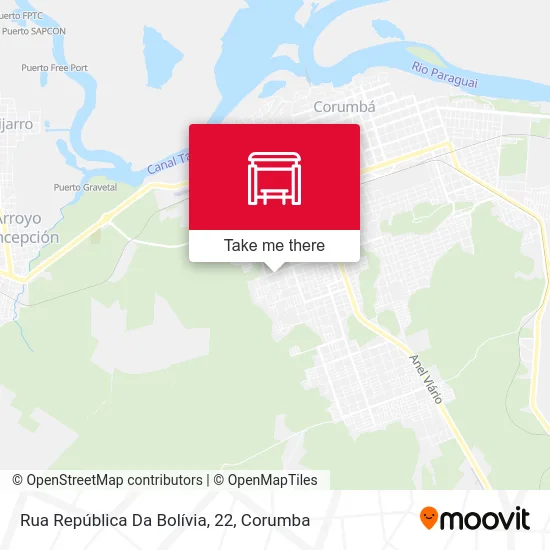 Rua República Da Bolívia, 22 map