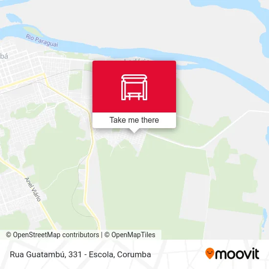 Rua Guatambú, 331 - Escola map