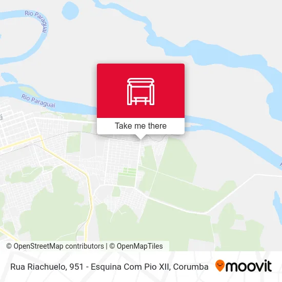 Rua Riachuelo, 951 - Esquina Com Pio XII map