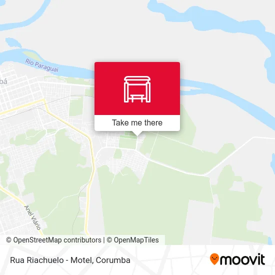 Rua Riachuelo - Motel map