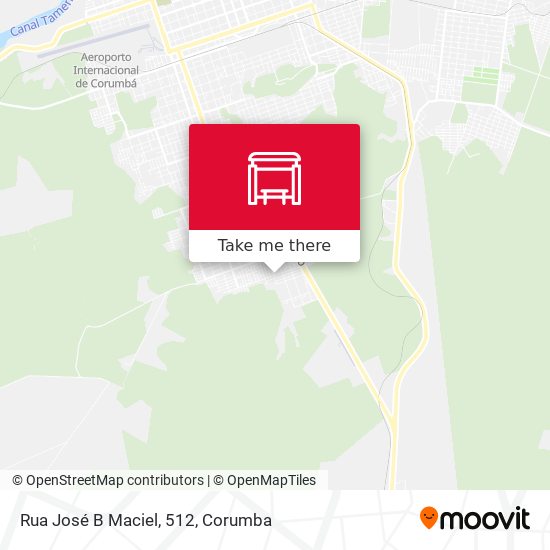 Rua José B Maciel, 512 map