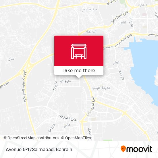Avenue 6-1/Salmabad map