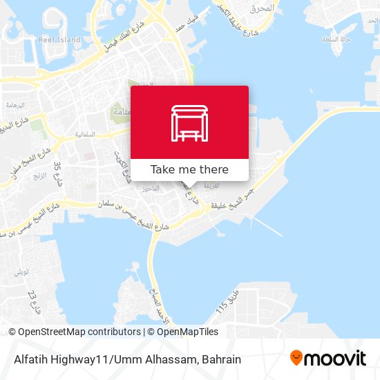Alfatih Highway11/Umm Alhassam map