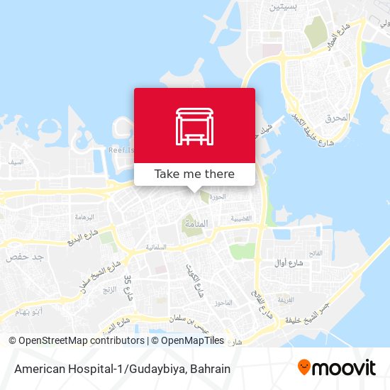 American Hospital-1/Gudaybiya map