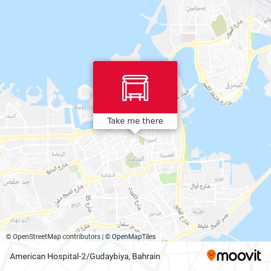 American Hospital-2/Gudaybiya map