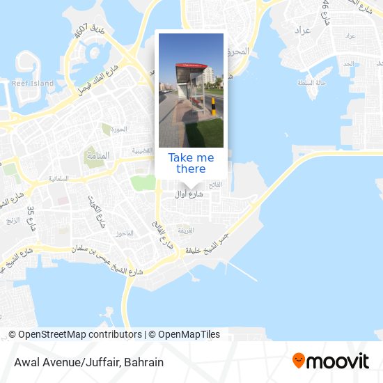 Awal Avenue/Juffair map