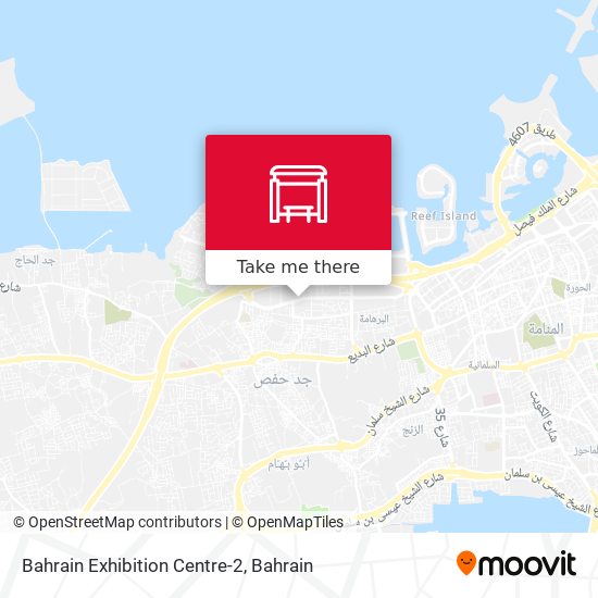 Bahrain Exhibition Centre-2 map