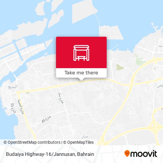 Budaiya Highway-16/Jannusan map