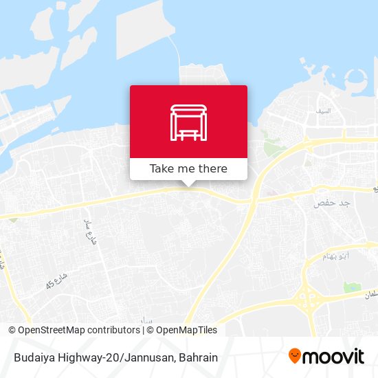 Budaiya Highway-20/Jannusan map