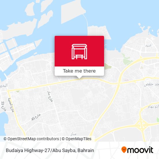 Budaiya Highway-27/Abu Sayba map
