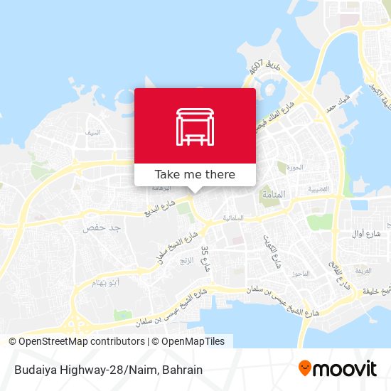 Budaiya Highway-28/Naim map