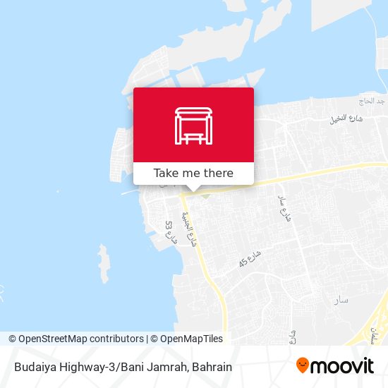 Budaiya Highway-3/Bani Jamrah map