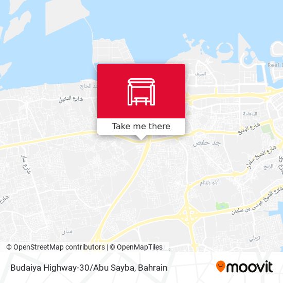 Budaiya Highway-30/Abu Sayba map