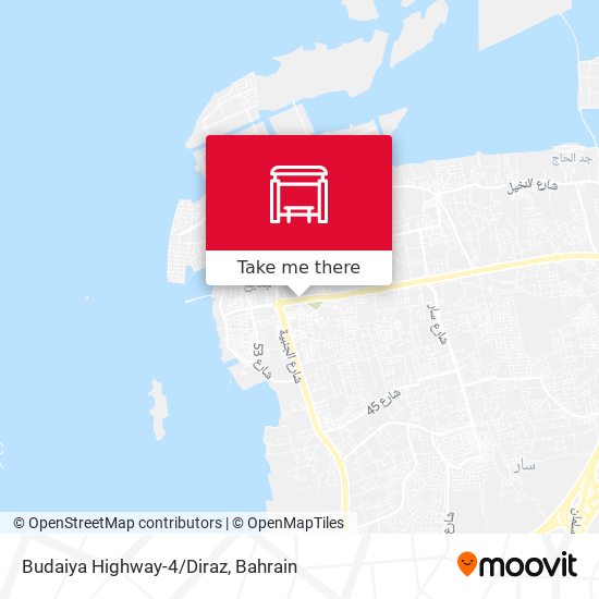 Budaiya Highway-4/Diraz map
