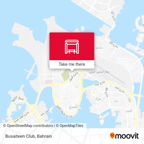 Busaiteen Club map