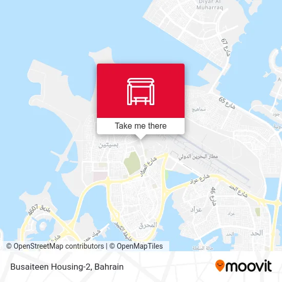 Busaiteen Housing-2 map