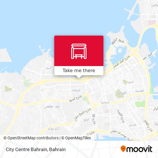 City Centre Bahrain map