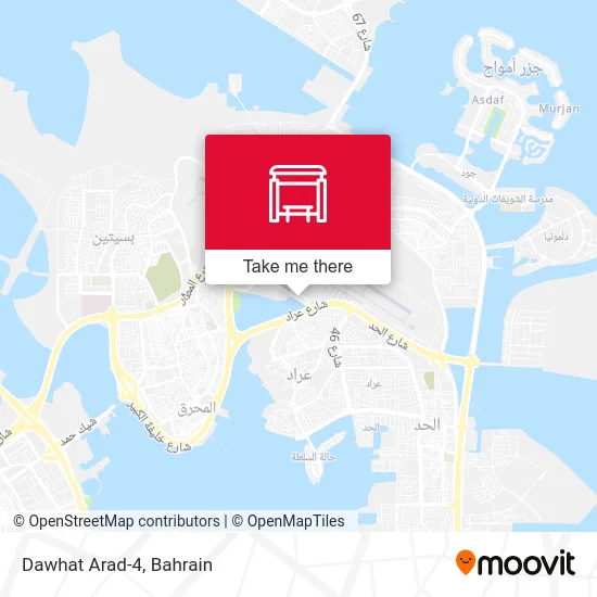 Dawhat Arad-4 map