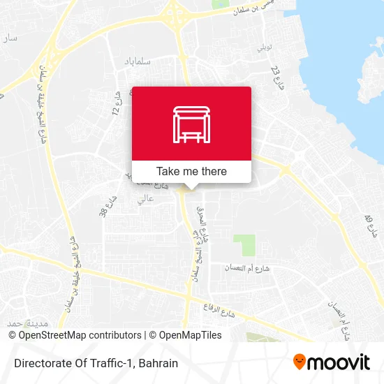 Directorate Of Traffic-1 map