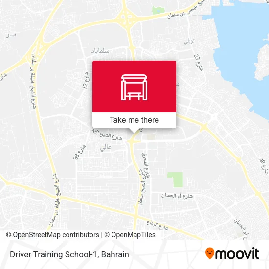 Driver Training School-1 map